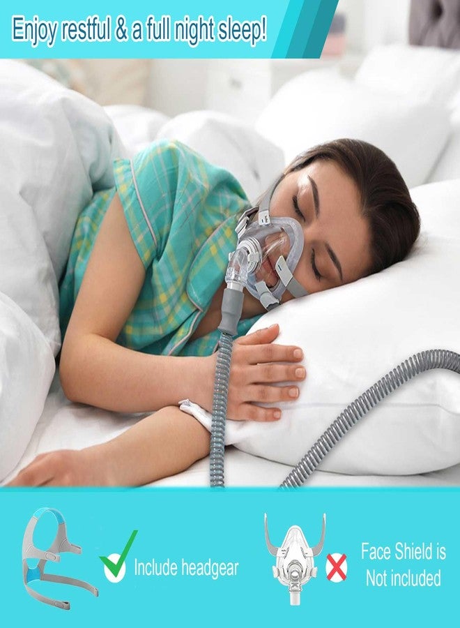 Babyfond غطاء رأس لجهاز AirFit F20/AirTouch F20، حزام رأس بديل ناعم ومريح للجنسين لجهاز CPAP F20 (بدون قناع) - Image 5